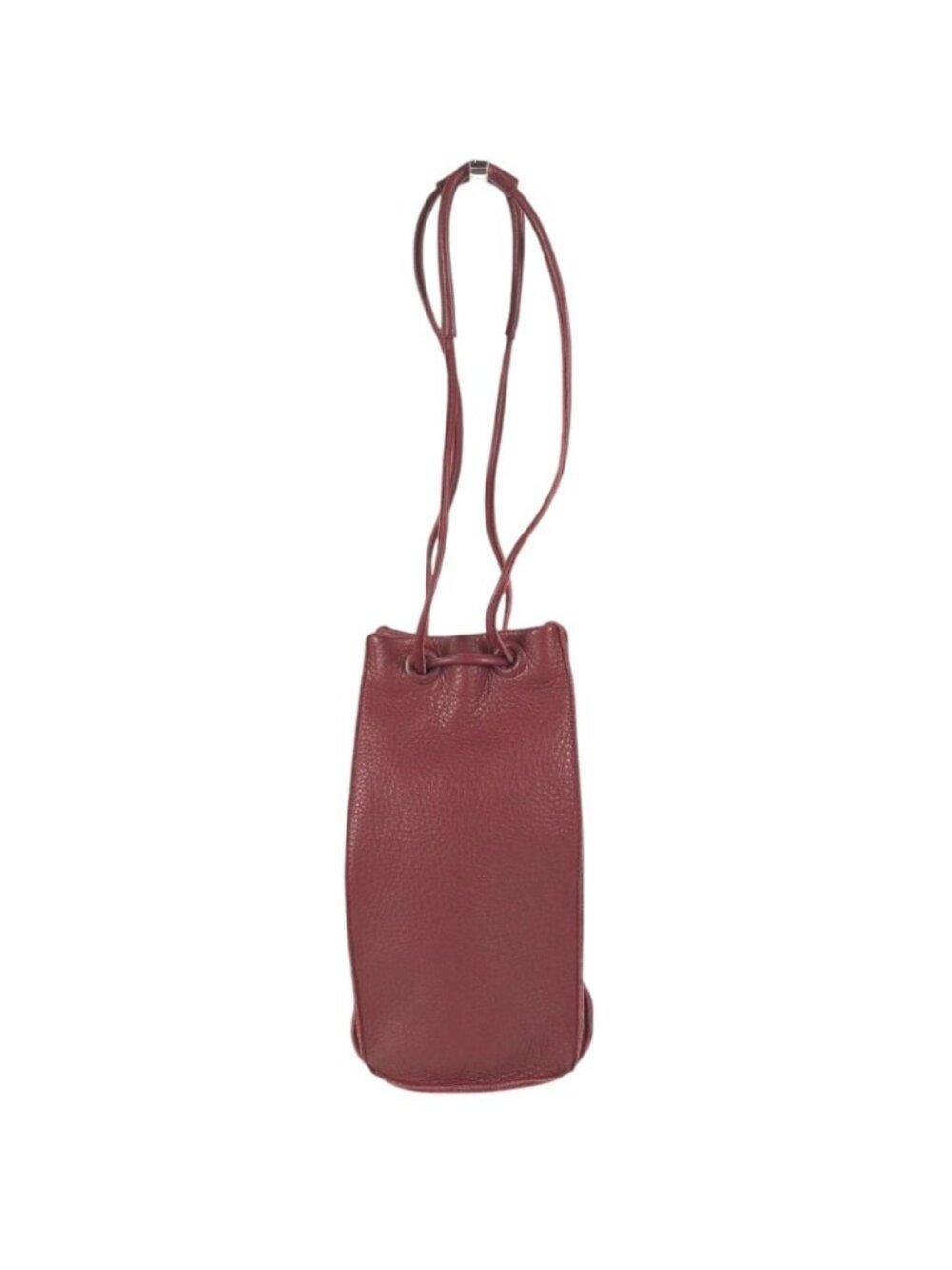 Bottega Veneta Handbag Bottle Bag Wine Leather